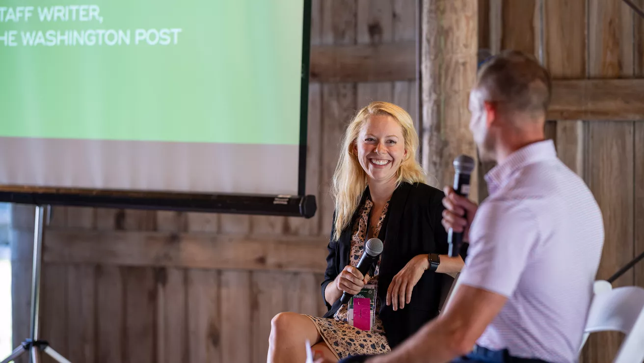 Interviewing an author