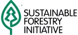 sustainable forest initiative logo.