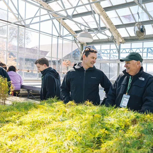 Men in nursery experience