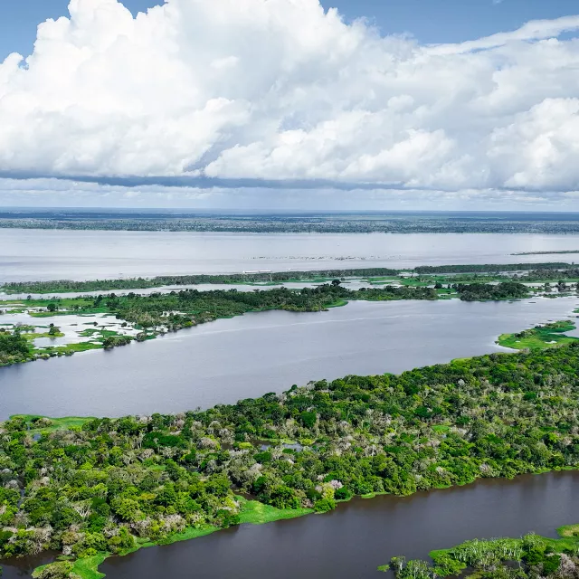 fresh water in the Amazon