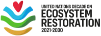 United Nations Decade on Ecosystem Restoration logo.
